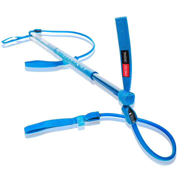 Gymstick Original 2.0 Trainingsgerät, mittel/blau