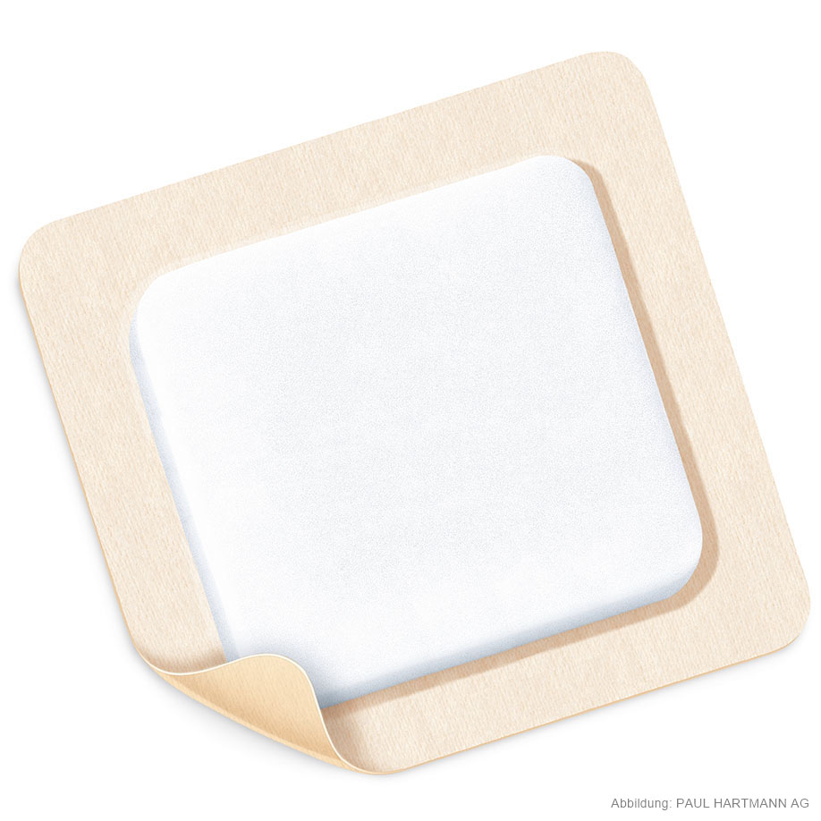 PermaFoam Classic Border Schaumverband steril 15x15 cm (10 Stck.)