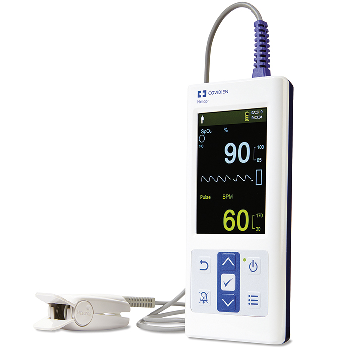 Tragbares Pulsoximeter PM10N --inkl. DS100A Sensor--