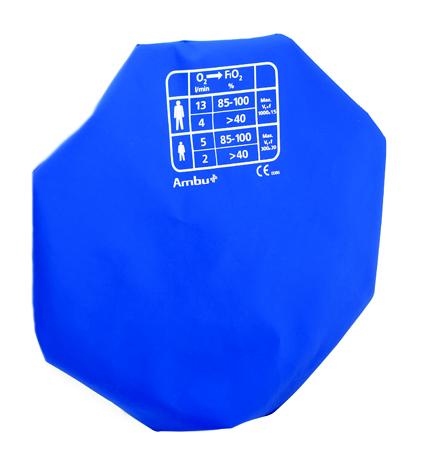 Sauerstoffreservoir, autoklavierbar komplett, für AMBU Mark IV und AMBU Oval Plus Beatmungsbeutel