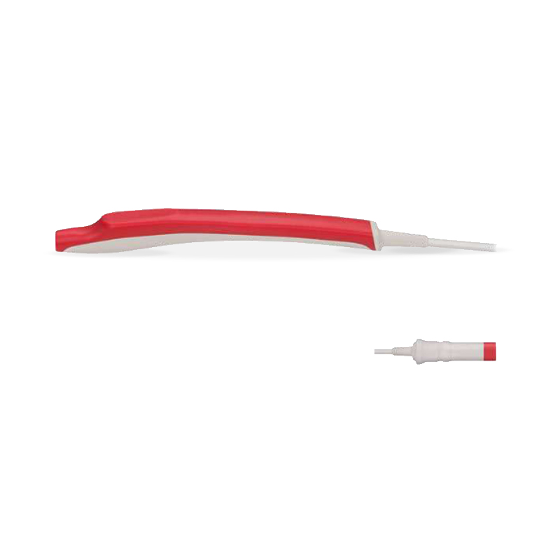 Dental-Elektroden-Handgriff ohne Taste, großem Koax-Stecker und 4 Mtr. Anschlusskabel, 1,6 mm Elektrodenanschluss