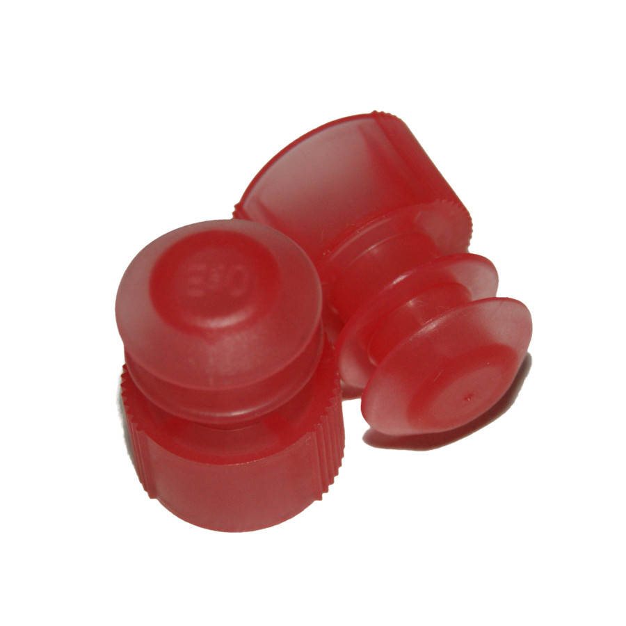Lamellenstopfen ø12 mm rot, 2 große Dichtlamellen (1000 Stk.)