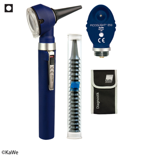 KaWe PICCOLIGHT C/E50 Otoskop-/ Ophthalmoskop-Set sky LED 2,5 V