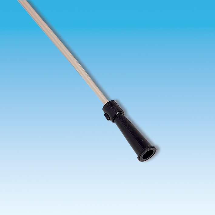 Absaugkatheter Ch. 10 steril ca. 50 cm, gerade, schwarz