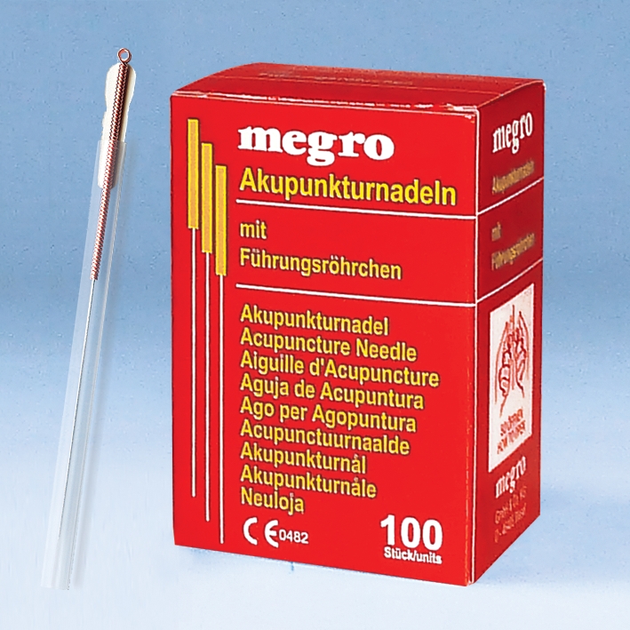 Akupunkturnadeln ratiomed 0,30 x 30 B1 mit Kupfergriff (100 Stck.)