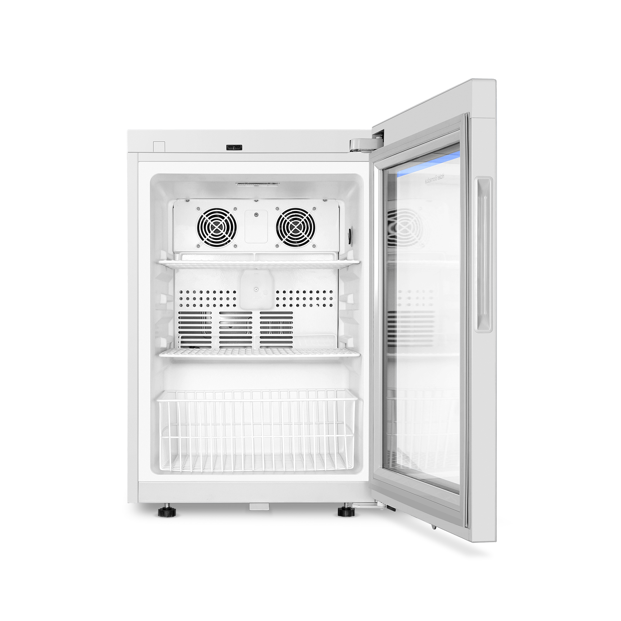 Haier Medikamentenkühlschrank HYC-85GD, +2°C bis +8°C, 85 L, DIN13277, Glastür