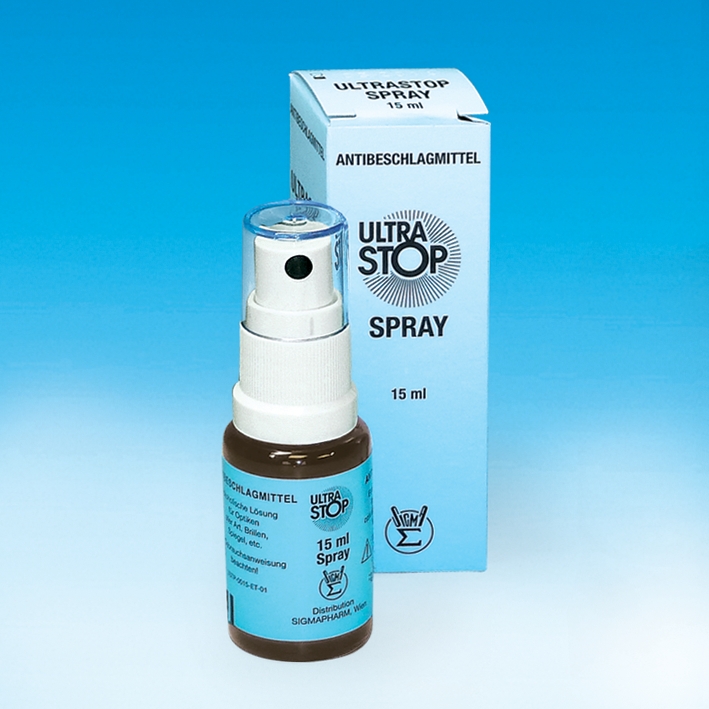Ultra-Stop unsteril 15 ml, Sprühflasche, Antibeschlagmittel