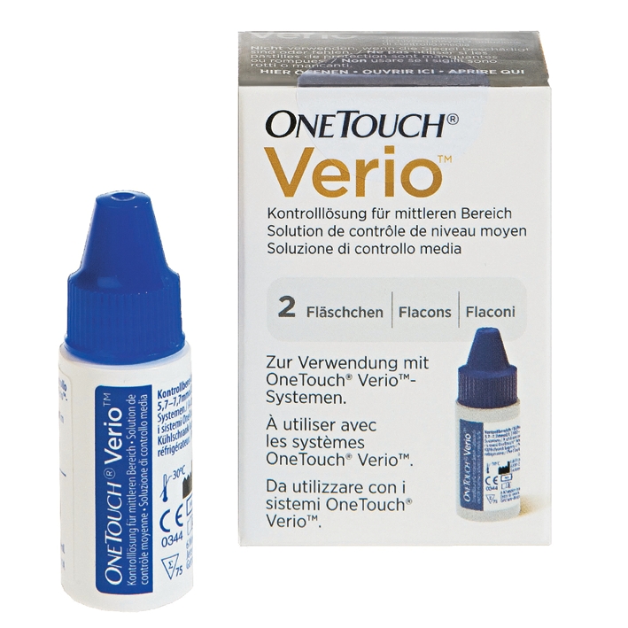 OneTouch Verio Kontroll-Lösung, (2 x 3,8 ml )