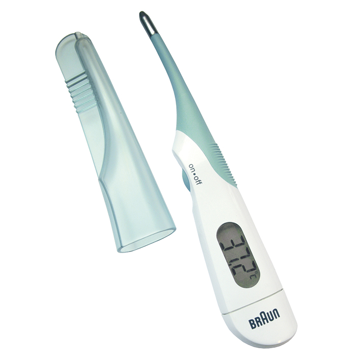 Fieberthermometer BRAUN HighSpeed PRT 1000 weiß