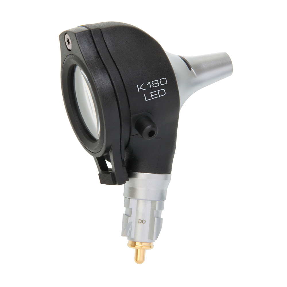 BETA 400 F.O. Otoskop-Kit LED mit BETA4 USB Ladegriff mit USB Kabel, Steckernetzteil und 10 AllSpec Einweg-Tips 4 mm,ohne Etui