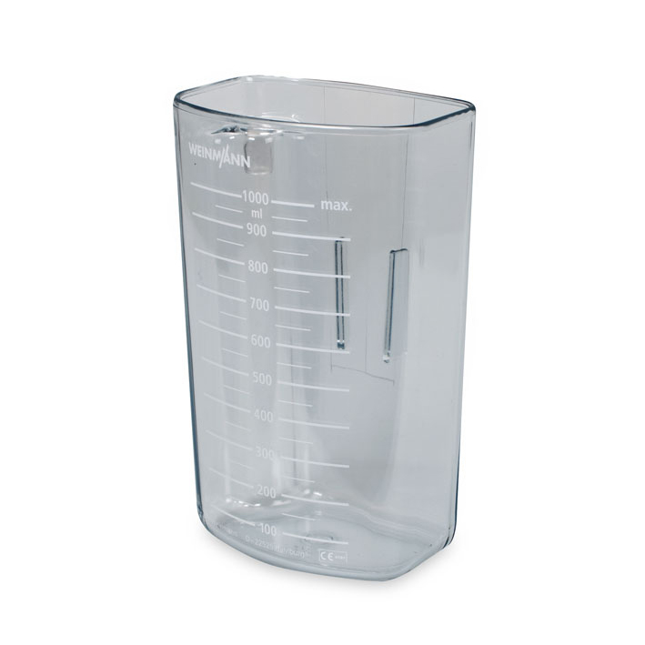 Mehrweg-Sammelbehälter 1000 ml für ACCUVAC Rescue und Basic