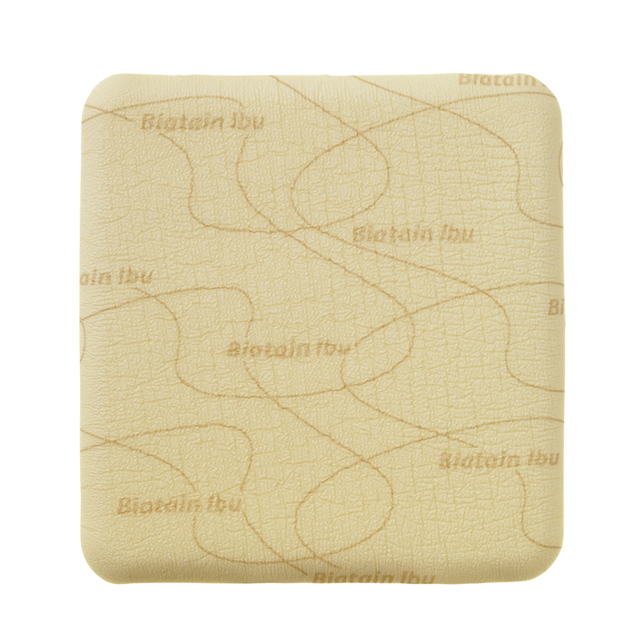 Biatain-Ibu-Schaumverband, mit 0,5mg/cm² Ibuprofen, steril, 10 x 10 cm (5 Stck.) nicht-haftend