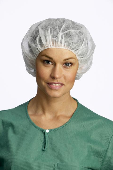OP-Hauben Annie weiß (150 Stck.)