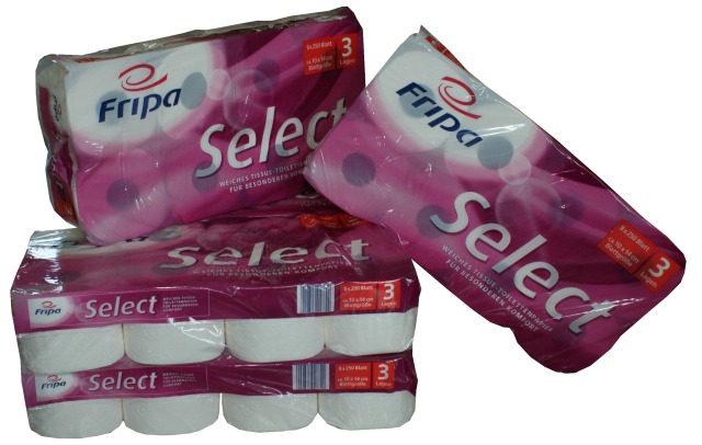 Fripa - Toilettenpapier select, 3-lagig (6