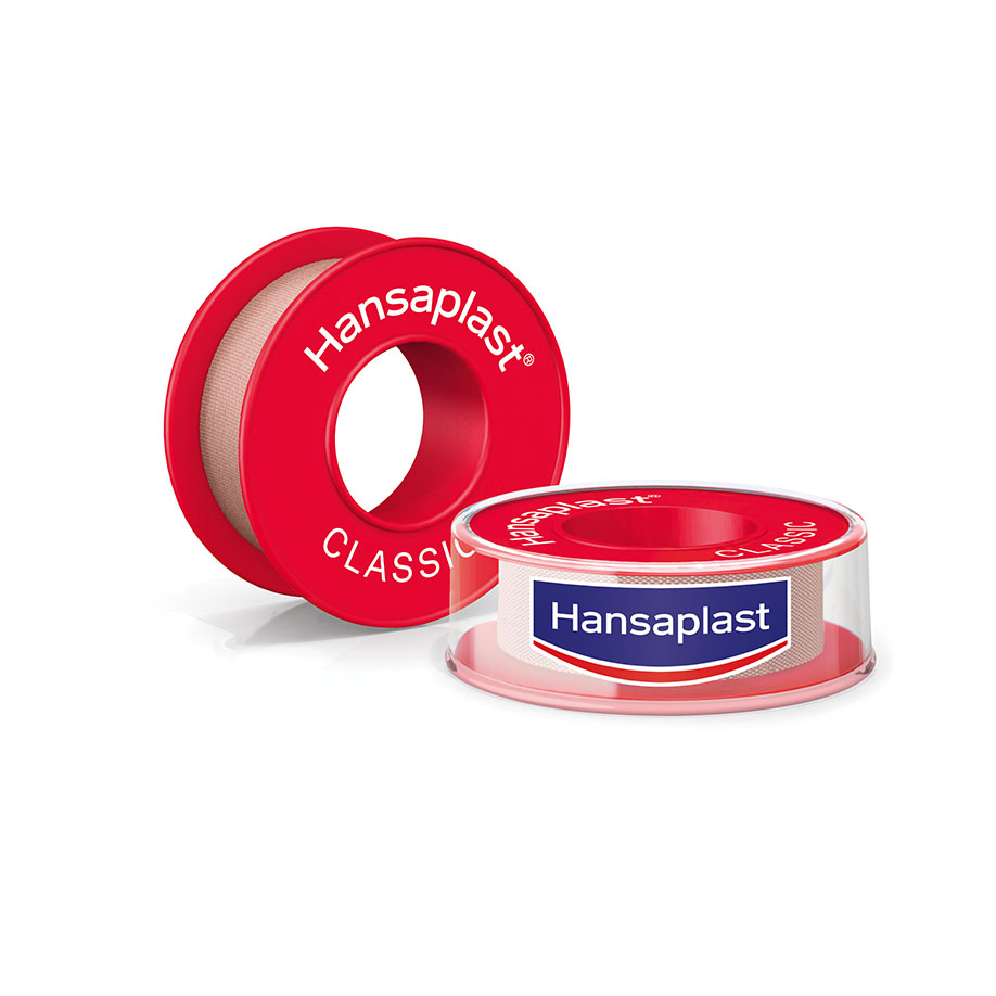 Hansaplast Fixierpflaster Classic 5 m x 1,25 cm