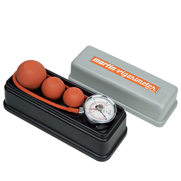 Martin-''Vigorimeter'', komplett Hand- und Fingerkraftmesser