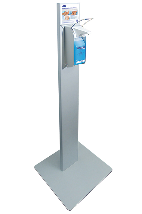 Hygiene Tower Desinfektionssäule für Hände-Desinfektionsmittelspender (Strecke)