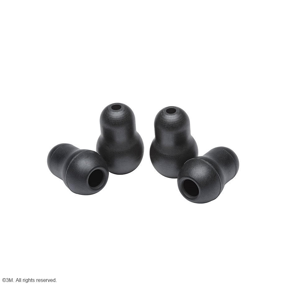 3M Littmann Ersatzteil-Set Softoliven schwarz (1 Paar groß + 1 Paar klein)