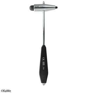 Witroe Reflexhammer, schwer mit schwarzem Kunststoffgriff