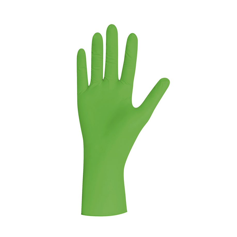 Lime Pearl Nitril U.-Handschuhe Gr. L unsteril puderfrei grün (100 Stck.)