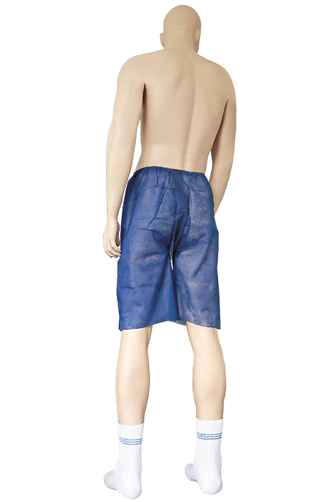 Vlies-Koloskopie-Hose (Shorts) ratiomed Gr. XL,120 x 65 cm dunkelblau (10 Stck.)