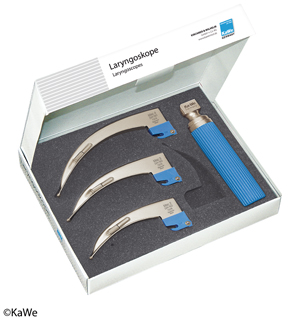 Laryngoskop-Set Economy Macintosh C 2,5 V, für Erwachsene