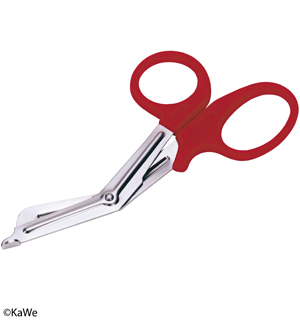 Allzweck-Verband-Schere, groß rot, 19 cm
