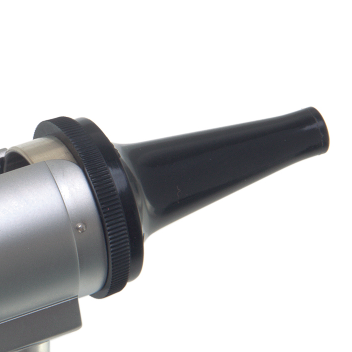 Spekulum aus SANALON S, kurz, geschlossen, 40 mm lang / Ø 5,5 mm für G100 / G100 LED geschlitztes Kopfstückund BETA 100