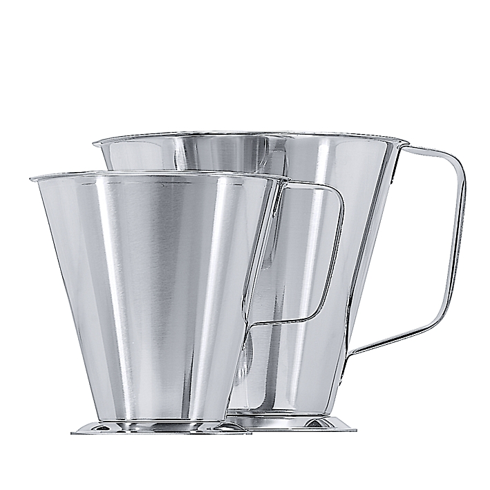 Messbecher mit Fuß, 2,0 Ltr., Höhe 20 cm