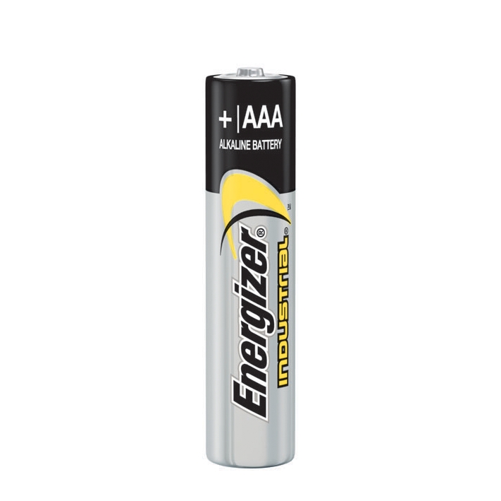 Energizer Industrial Batterien Micro AAA LR03 1,5 V (10er-Pack) 1250 mAhKart. = 12 Pack