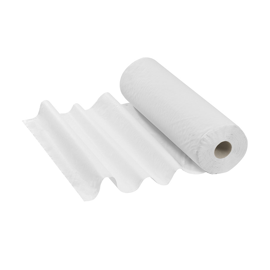 SCOTT ESSENTIAL Ärzterollen, 1-lagig, weiß, geprägt, 38 x 38,5cm (6 x 200 Bl.)