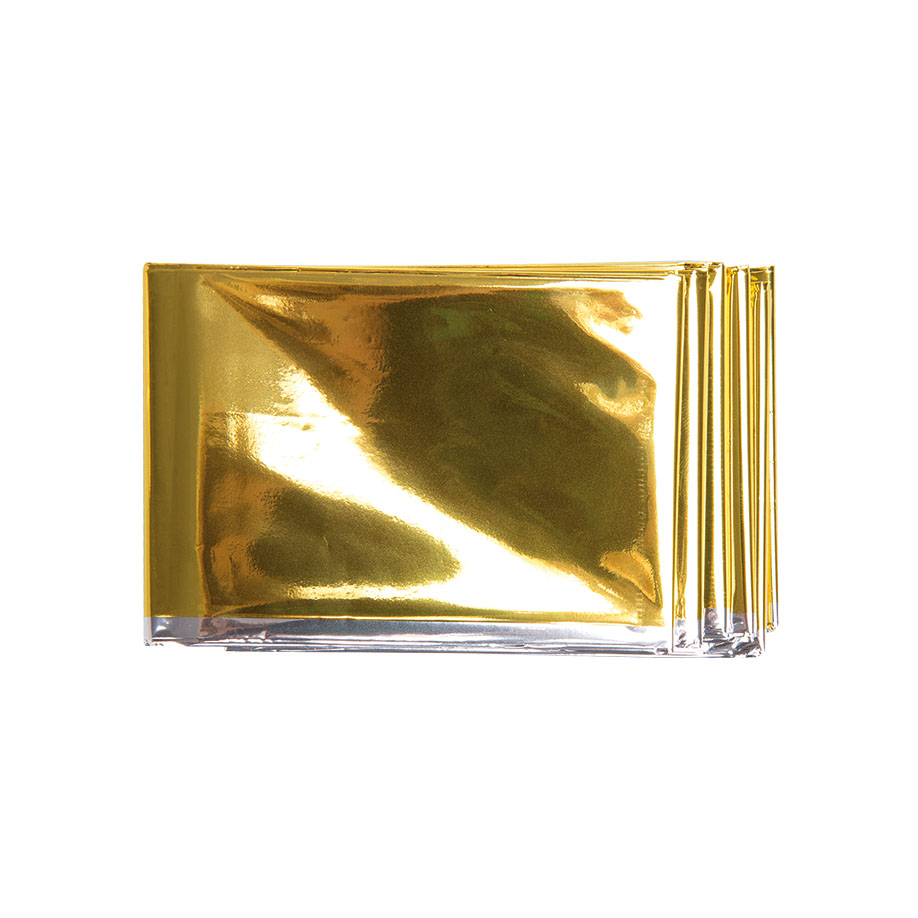 SIRIUS-Rettungsdecke silber-gold ca. 210 x 160 cm