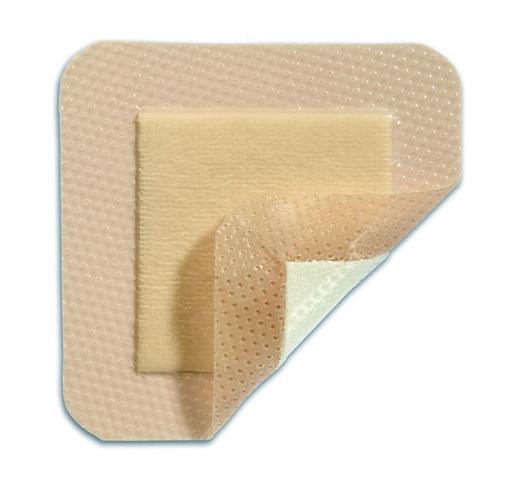 Mepilex Lite Schaumverband ohne Haftrand steril, 10 x 10 cm (5 Stck.)