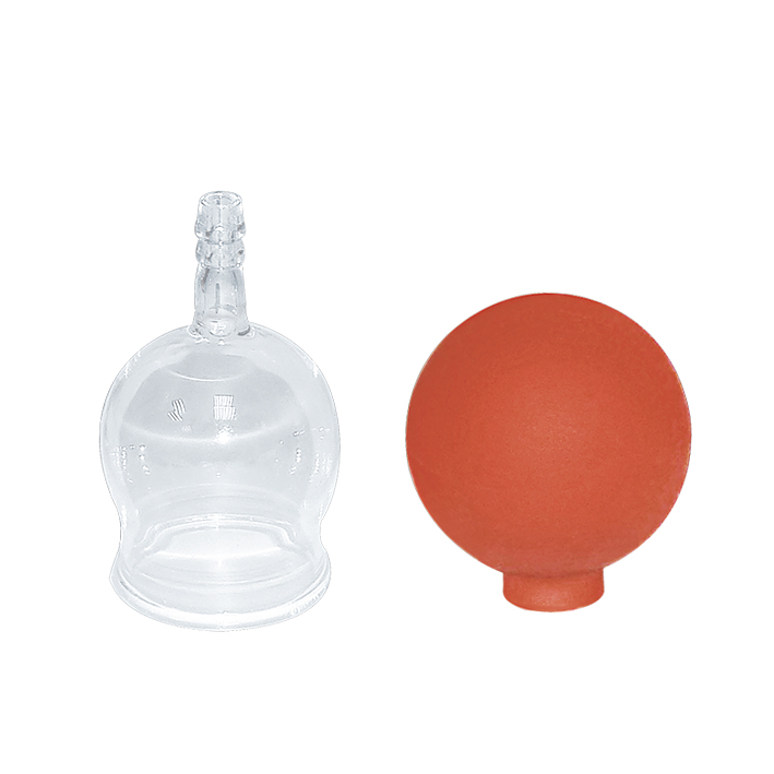 Schröpfkopf mit Olive und Ball, 3,5 cm Ø, mundgeblasen, CE
