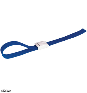 Venenstauer easy clic mit Multifunktionsclip, blau/weiß