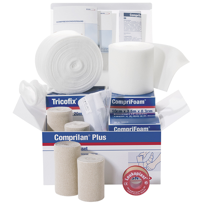 Comprilan Plus Komplettset zur Mehrfachanwendung, Kompressionstherapie