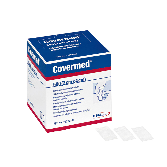 Leukoplast soft white Injektionspflaster 1,9 x 4 cm, lose (500 Stck.)