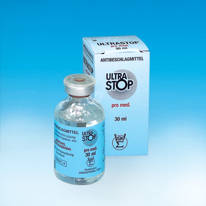 Ultra-Stop steril, 30 ml Durchstichflasche, Antibeschlagmittel