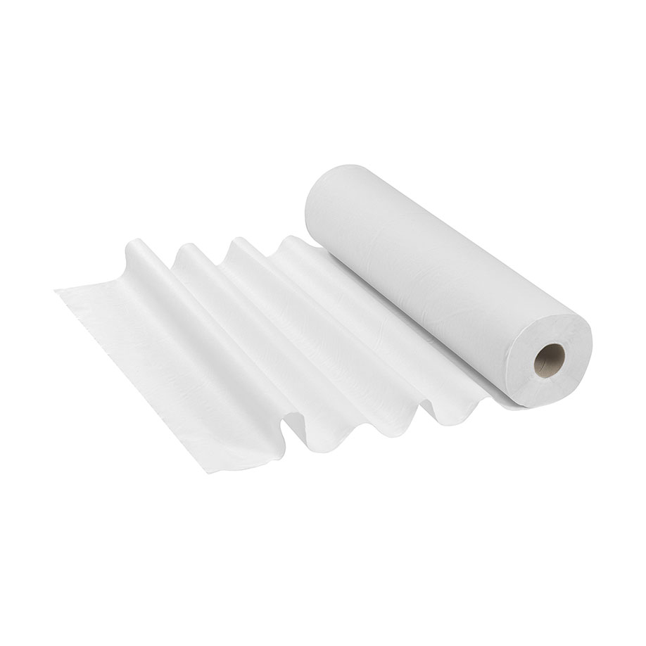 SCOTT ESSENTIAL Ärzterollen, 1-lagig, weiß, geprägt, 50 x 38 cm (6 x 190 Bl.)