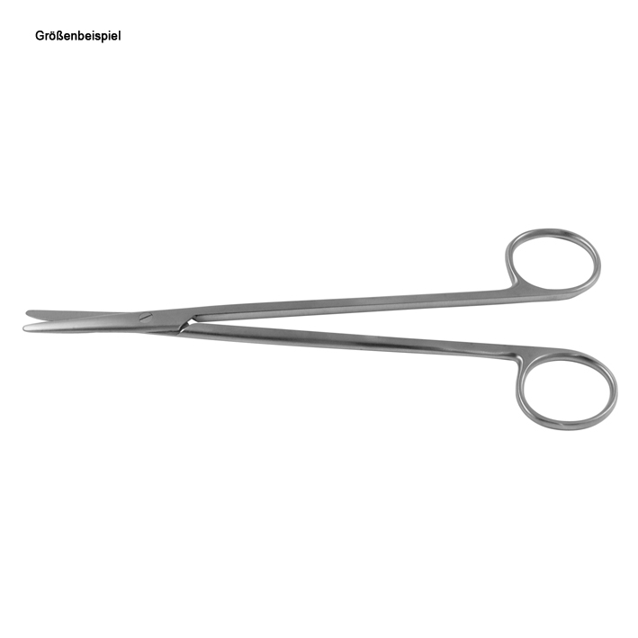 METZENBAUM Präparierschere, gerade, stumpf/stumpf, 18 cm, für Linkshänder