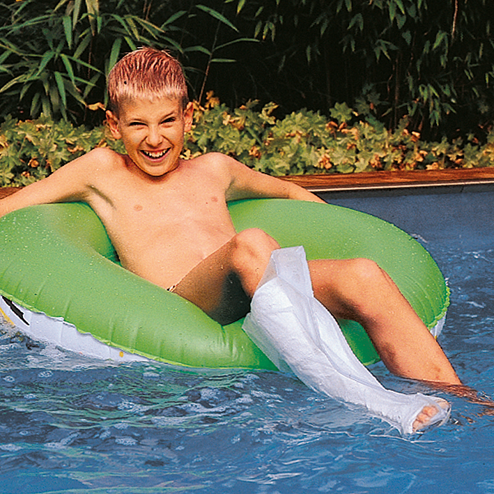 Aqua Protect Verbandnässeschutz Oberschenkel/groß, Länge 112 cm