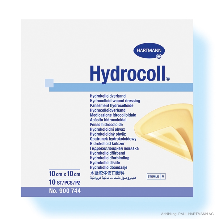 Hydrocoll Hydrokolloidverband steril 10 x 10 cm (10 Stck.)