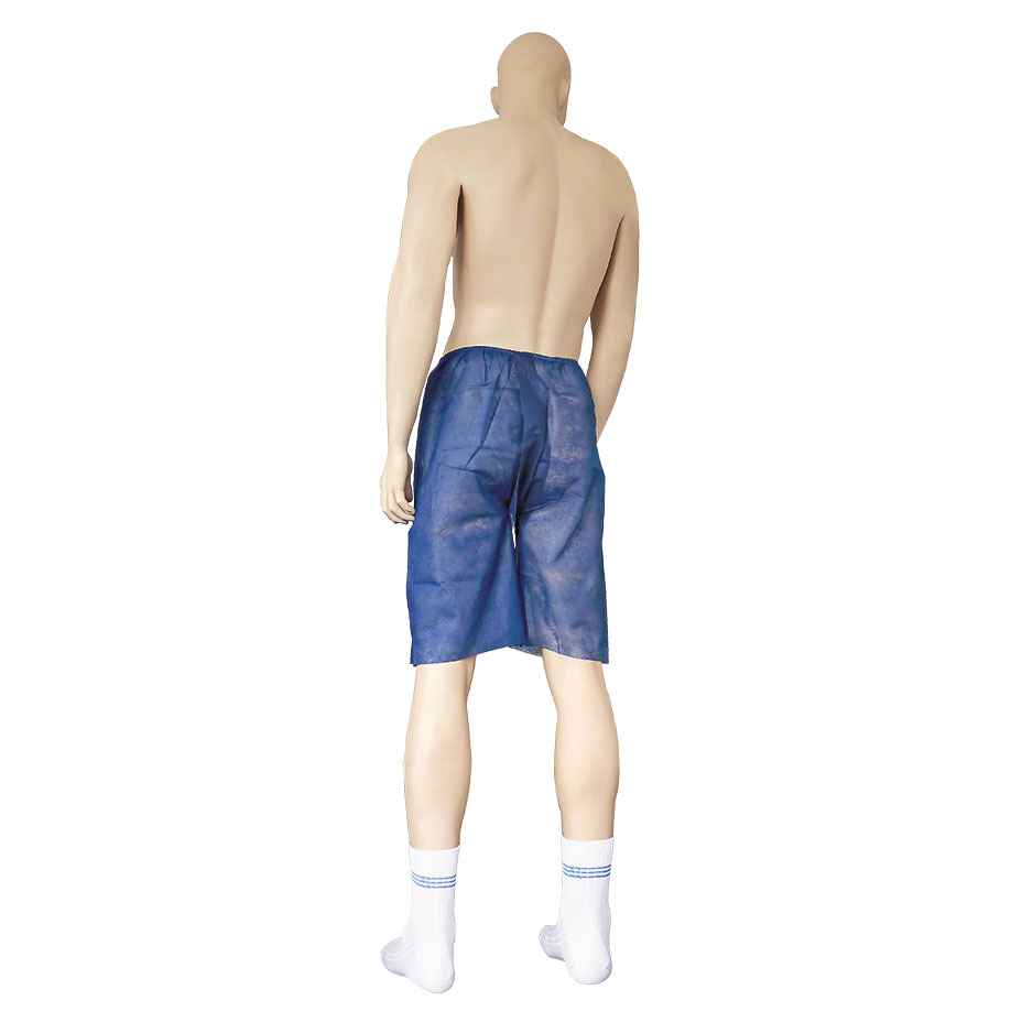 Vlies-Koloskopie-Hose (Shorts) ratiomed Gr. XL,120 x 65 cm dunkelblau (10 Stck.)