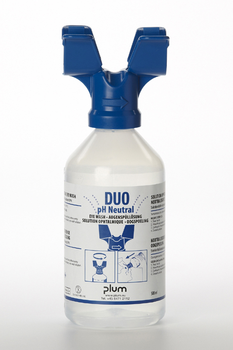 Plum Wound and Eyewash Duo pH Neutral 500 ml (4,9 % Phosphatlösung)