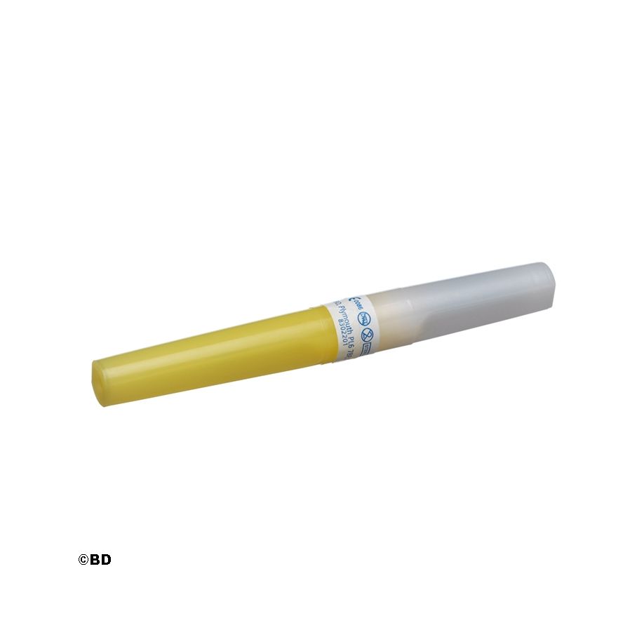 BD Vacutainer Precisionglide-Kanüle 0,9 x 38 mm, 20 G 1 1/2'', gelb