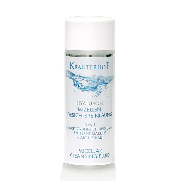 KräuterhoF Hyaluron Mizellen Gesichtsreinigung 3-in-1, 200 ml