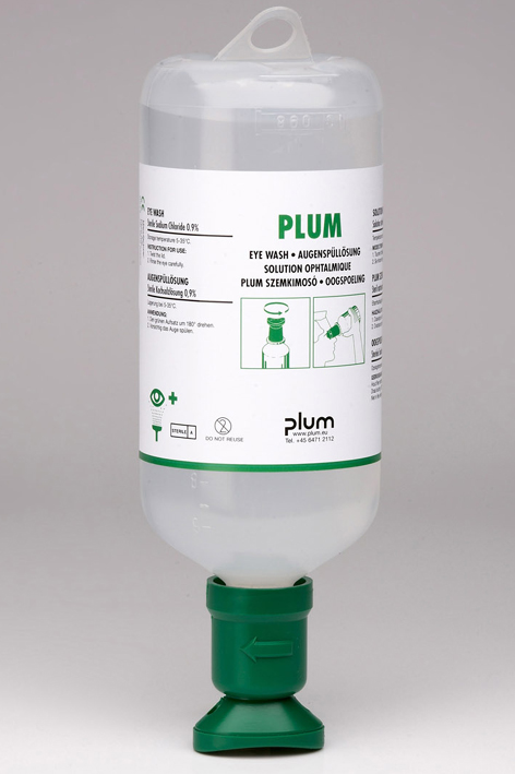 Plum Wound and Eyewash 1000 ml (0,9 % Natriumchloridlösung)