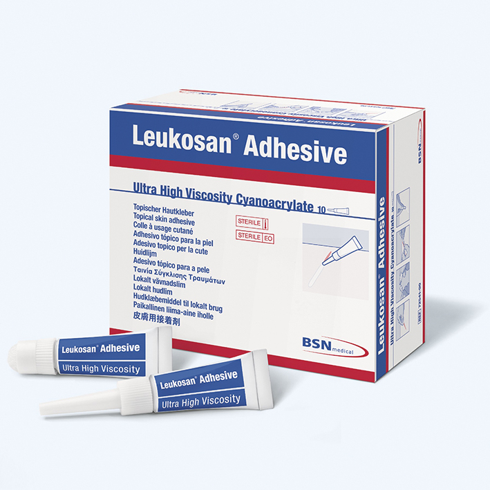 Leukosan Adhesive Hautkleber Dosiertuben, 2 Applikatoren 0,36 ml (10 Stck.)