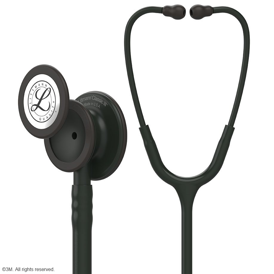 3M Littmann CLASSIC III Monitoring Stethoskop Black Edition