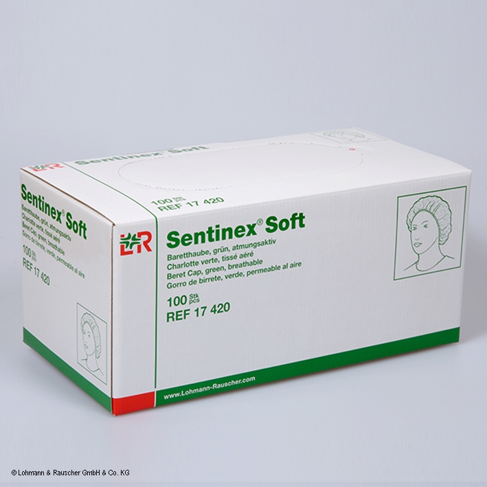 Sentinex OP-Hauben Soft, grün (100 Stck.)
